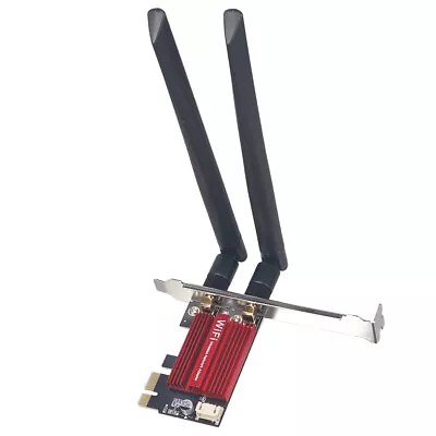 Wifi 6 FOR AX200 PCI-E WiFi Card Bluetooth Desktop WiFi 6 Adapter NEW • $15.98