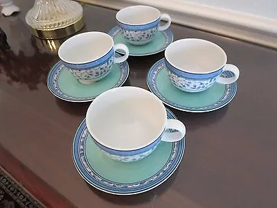Mikasa Susanne Lot Of 4 Cups And Saucers • $19.71