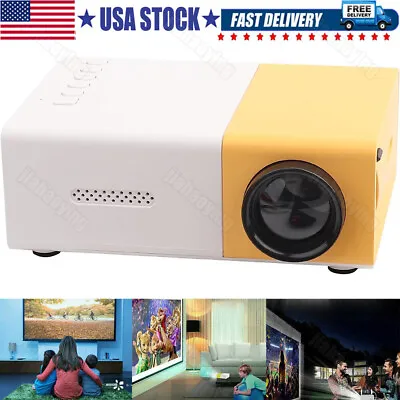 Mini Projector Portable 1080P LED Projector Home Theater Movie Projector Gifts • $23.99