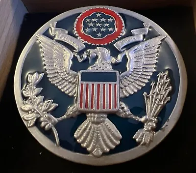 Belt Buckle - American Eagle - Star And Stripes - Presidential • £5