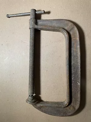 Vintage Brink & Cotton No. 148-8 Inch Ductile C-Clamp Made In USA  • $14.99