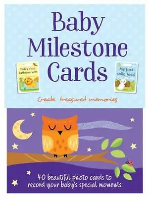 Baby Milestone Cards (Baby Flash Cards) Igloo Used Excellent Book • £5.25