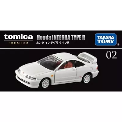 Takara Tomy Tomica Premium TP02 Honda INTEGRA TYPE R White Diecast Model Car New • $7.98