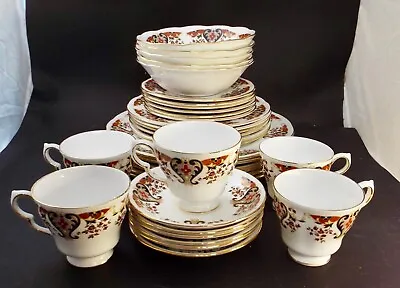 Colclough Royale  Bone China Dinner Tea & Dessert - 34 Pieces • £95