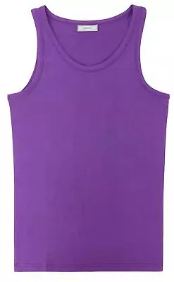 CONCITOR Collection Men's Tank Top Shirt 100% Cotton A-Shirt Solid Color Top • $9.95