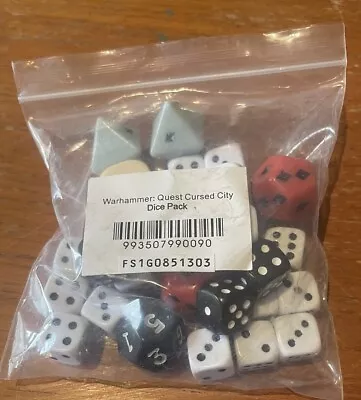 Warhammer Quest Cursed City - Extra Dice Pack • £4