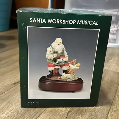 1995 Pacific Rim Santa Workshop Music Box With Box Item #50003 • $25