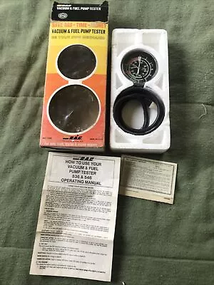 VTG RAC Vacuum & Fuel Pump Tester New Open Box(READ ITEM DESCRIPTION) • $20