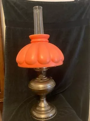 Antique Aladdin Brass Kerosene Lamp Model #6 1914-1917 • $100