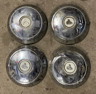 HOLDEN GMH Set Of 4 X Vintage Original Chrome Hub Cap Collection Caps EH HD HR • $84.15