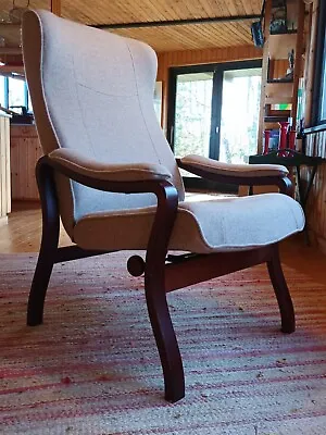 Chair Vintage Relaxing 60er Retro Easy Danish Farstrup Denmark 70s 28 • $502.15