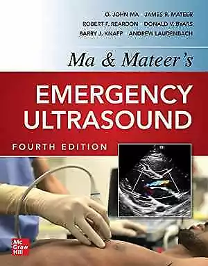 Ma And Mateers Emergency Ultrasound 4th - Hardcover By Ma O. John; - Very Good • $137.12