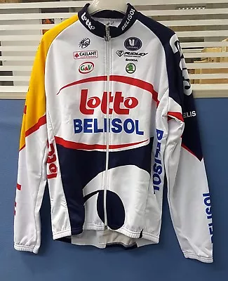 Vermarc Lotto Belisol Team Graphics LS Long Sleeve Men’s Cycling Jersey Size S • $58