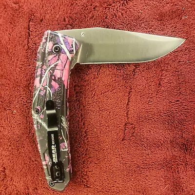 Bear Edge USA Muddy Girl Folding Pocket Knife • $19.95