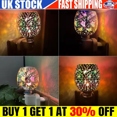 Wax Melt Oil Burner Warmer Plug In Ceramic Lamp Night Light Electric Aroma LED • £2.99