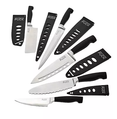 Wolfgang Puck High Carbon Stainless Steel Knife 10 Piece Cutlery Set~Gray-NEW • $44.95