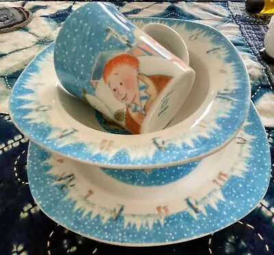 Coalport The Snowman 3 Piece Child’s Tea Set • £10