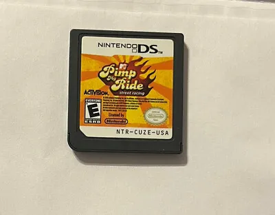 MTV Pimp My Ride Street Racing (Nintendo DS) Cart Only No Track Tested #1319 • $5.86