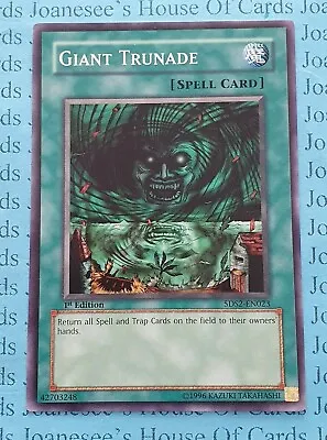 Giant Trunade 5DS2-EN023 Yu-Gi-Oh Card 1st Edition New • £2.40