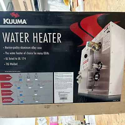 Kuuma 6 Gallon Water Heater With Front Heat Exchange & Back Mount - 120V • $325