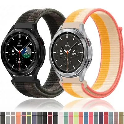 Universal 22 20mm Nylon Band Fr Samsung Galaxy Watch Amazfit Huawei Garmin Strap • $6.01
