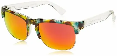 Electric Knoxville Union Sunglasses Havana Frame Gray Fire Chrome Mirror Lens • $79.99