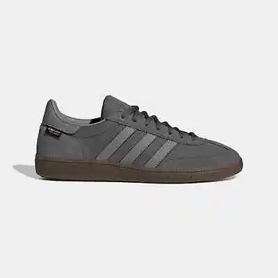 Adidas Men's Handball Spezial Shoes In Grey And Gum • £124.99
