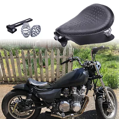 Bobber Motorcycle Solo Seat Leather For Kawasaki Vulcan 900 800 750 500 400 • $66.45