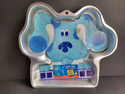 Blue's Clues Cake Pan Vintage 2003 Wilton Aluminum Candy Mold Tray Puppy Dog • $14.99