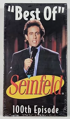 SEINFELD VHS Best Of 100th Episode - General Mills Season 6 Ep 14 - SEALED!  • $60