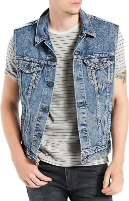 Levi's Men's Trucker Vest Floyd X-Large 728860007 • $68