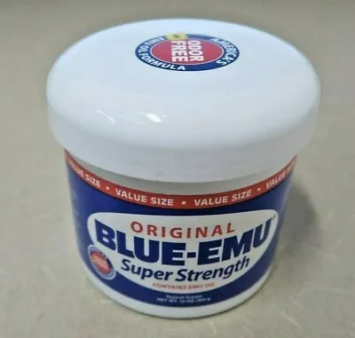 $31.99 • Buy BLUE-EMU Super Strength Topical Cream - 12 Oz Exp 03/2024^ New W/ Free Shipping
