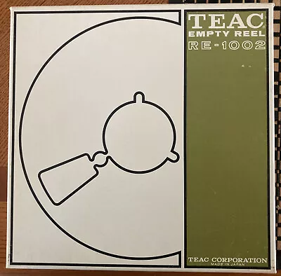 Teac  Re-1002 Empty Take Up Reel Metal Reel 10.5  1/4  • $44.99