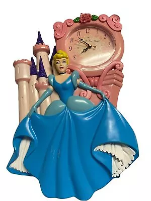 Vintage Plastic Cinderella Princess Clock • $50