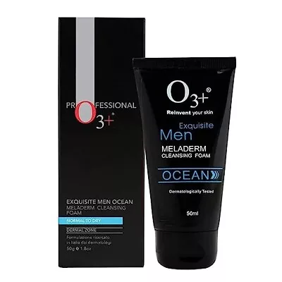 O3+ Men Ocean Meladerm Skin Whitening Cleansing Foam (50ml) • $19.99