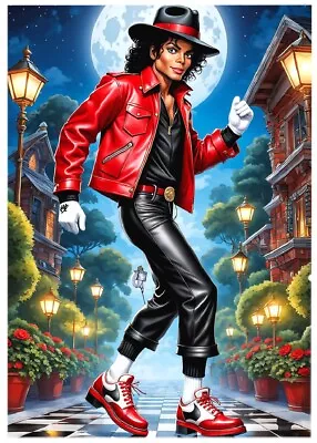 MICHAEL JACKSON Custom ACEO Fun Novelty Collectable ART Trading Card * ATC • $3.95