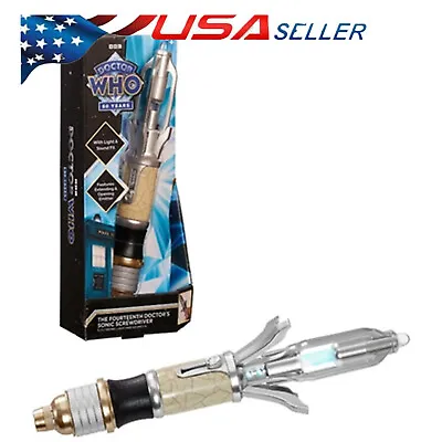 Doctor Who The 14Th Doctor's Sonic Screwdriver Toy Model Electroplated Version+ • $26.69