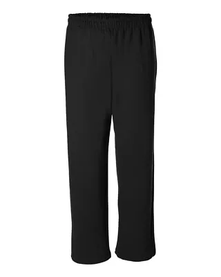 Gildan Heavy Blendª Open Bottom Sweatpants 18400 - Black - Large • $25.16
