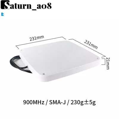 RFID Panel Antenna 900MHz 10dBi High Gain SMA-J 50W Directional Wifi Antenna • $63.48