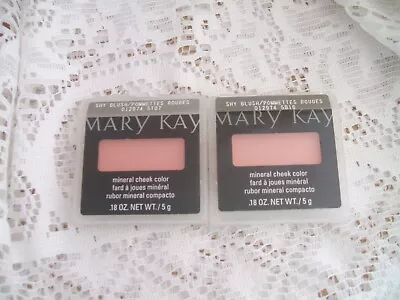 Lot 2 Mary Kay Mineral Blush SHY BLUSH New Free Shipping • $24