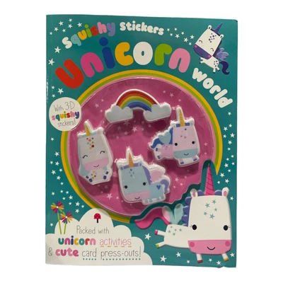 $22.86 • Buy Squishy Stickers: Unicorn World With 3D Squishy Stickers, Activities & Cards