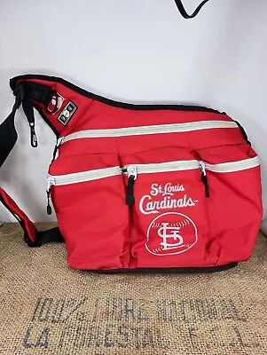 Diaper Dude Mens Dad Diaper Bag Red Cardinals St Louis Compartment Over Shoulder • $49.99