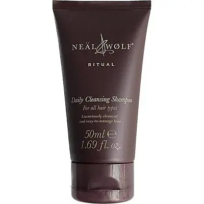 Neal & Wolf Ritual Daily Cleansing Shampoo 50ml TRAVEL SIZE • £7.95