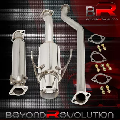 For 2002-2005 Civic SI EP3 Catback Exhaust System 2.5  Piping + 4.5  Muffler Tip • $146.99