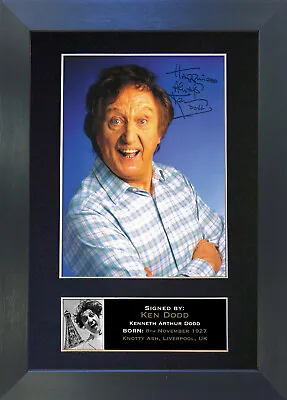 KEN DODD Signed Mounted Reproduction Autograph Photo Prints A4 315 • £22.99