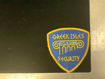 Vintage Greek Isles  Hotel Casino Las Vegas Security Patch • $15.99