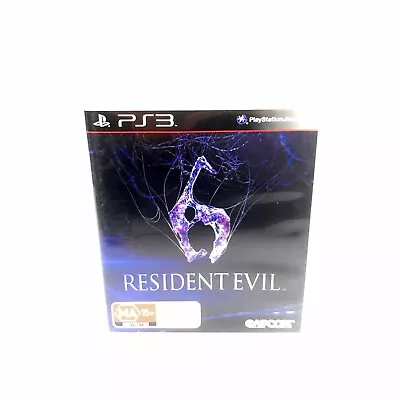 Resident Evil 6 + Manual (PlayStation 3 PS3) Free Post • $13.12