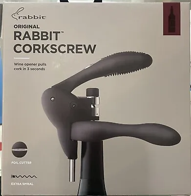 Rabbit W6004 Original Rabbit Corkscrew Wine Opener (Brand New) • $22.99