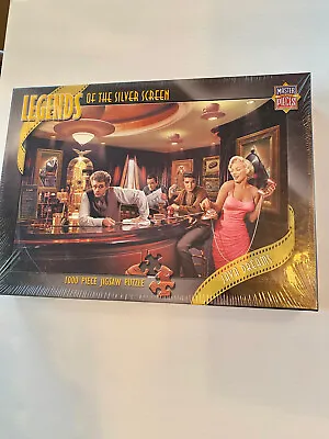 Legends Of The Silver Screen Jigsaw Puzzle Marilyn Monroe Elvis Dean 1000 Piece • $20