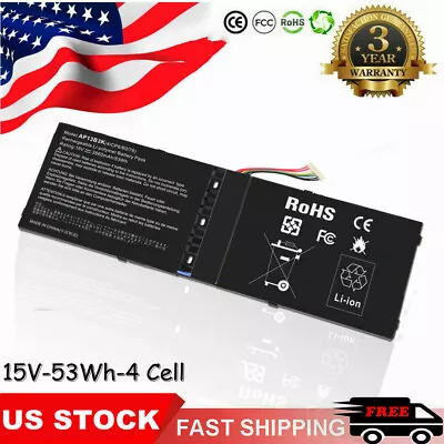 AP13B3K Battery For Acer Aspire V5-572 V5-573 V5-573G V5-573P AP13B8K 472P 473GP • $24.39